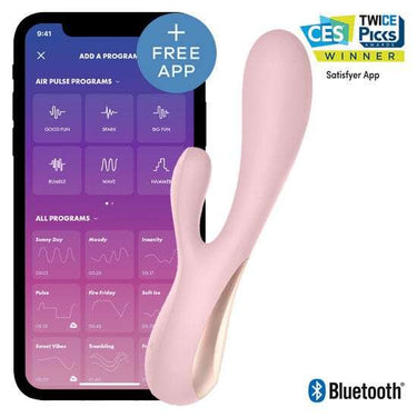 Vibratore smart con controllo app, stimolazione delicata e tecnologia Bluetooth